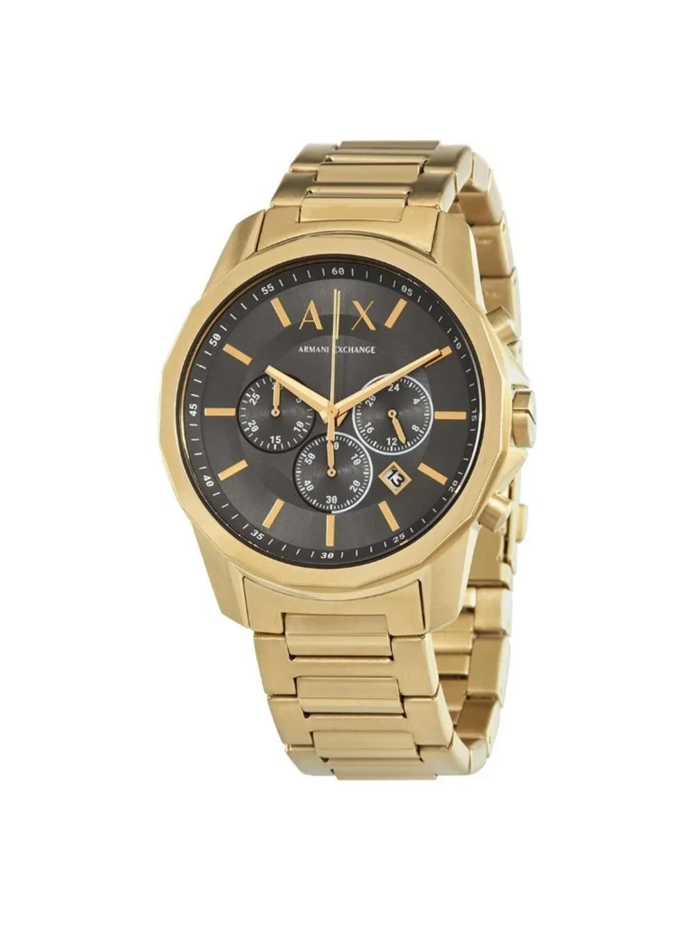 NWT Armani Exchange Chronograph Quartz Grey Dial Men's Watch